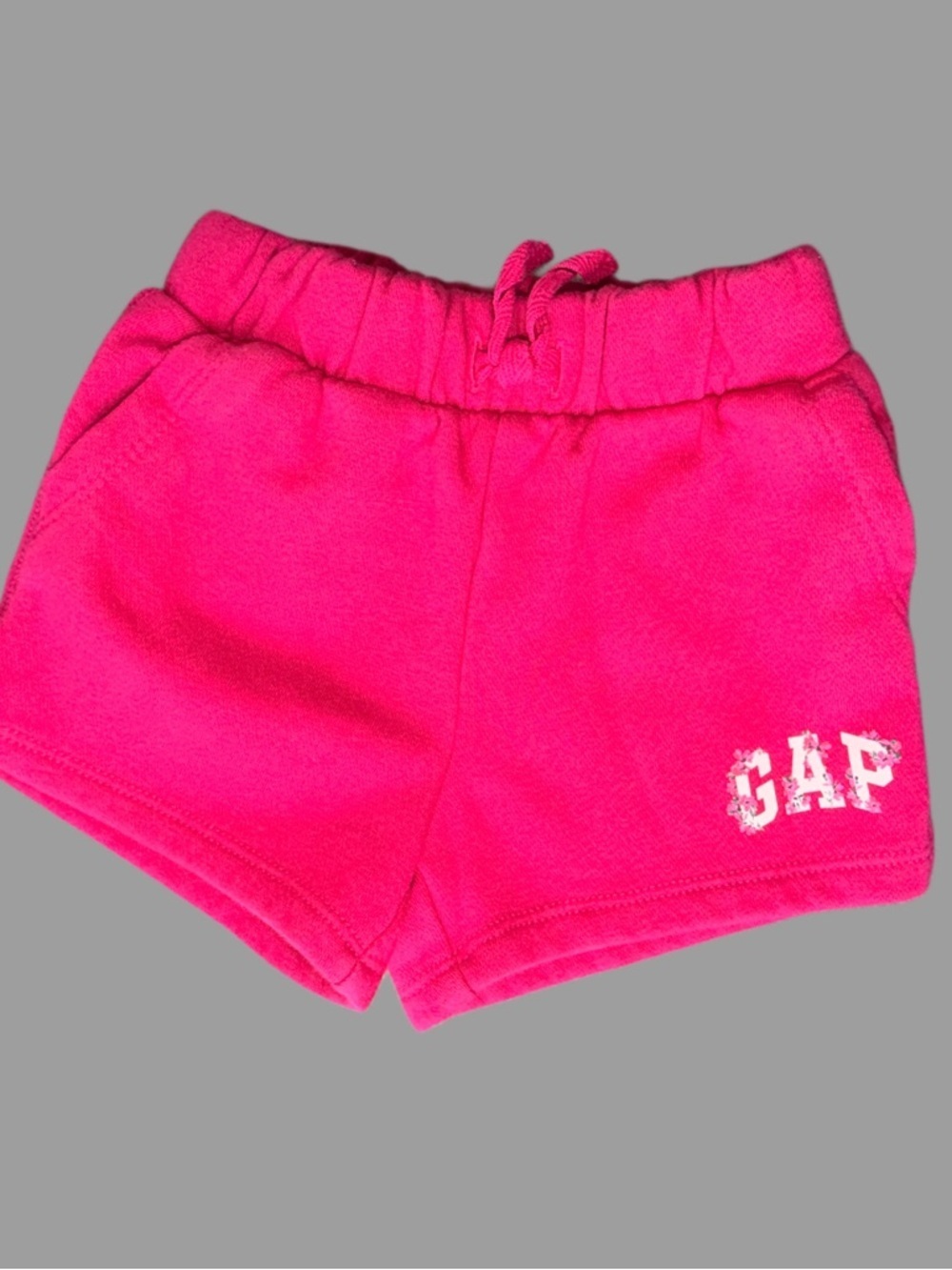 Baby Gap Logo Shorts Bundle | 3 Pairs | Toddler Girl | 12-18 Months | Like New - Picture 4 of 5